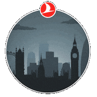 London Travel Sticker by Turkish Airlines