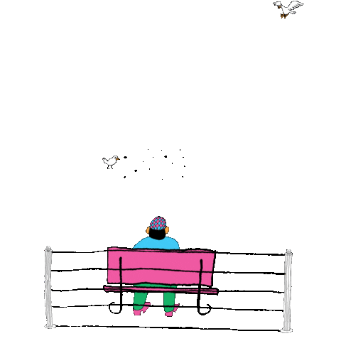 Loop Eating Sticker by Rullampo