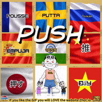 Push GIF by Zhot Music