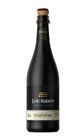 loicraison giphyupload bottle cider bouteille Sticker
