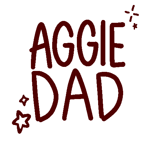 Fathers Day Dad Sticker by Texas A&M University