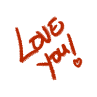 I Love You Hearts Sticker
