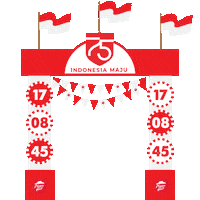 17 Agustus Pizza Sticker by PizzaHutID