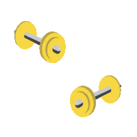 Lifting Weights Sport Sticker by Azzaro Official