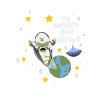 Lucky 13 Space Sticker