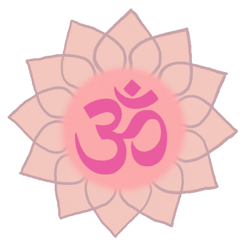Yoga Pray Sticker by scholzydesign