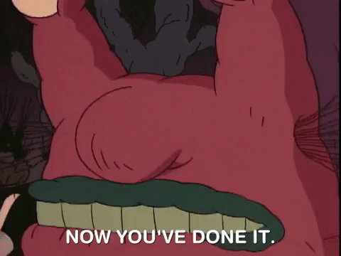 nicksplat aaahh real monster GIF