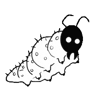 Worm Bug Sticker by Metal Blade Records
