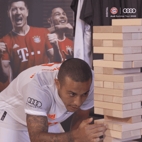 Thiago Alcantara Fun GIF by FC Bayern Munich