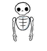 Skull Oops Sticker