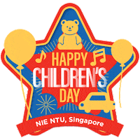 Nie Childrens Day Sticker by National Institute of Education (NIE) | NTU Singapore