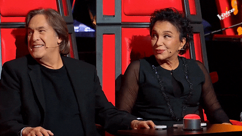 The Voice Senior Wow GIF by The Voice of Italy
