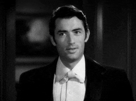 gregory peck wink GIF by Maudit