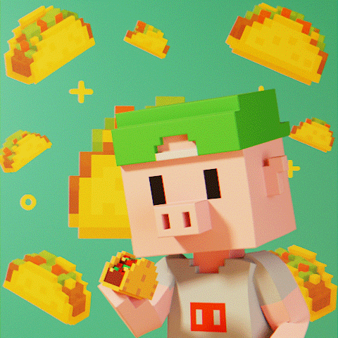 Tacos GIF by Meebits