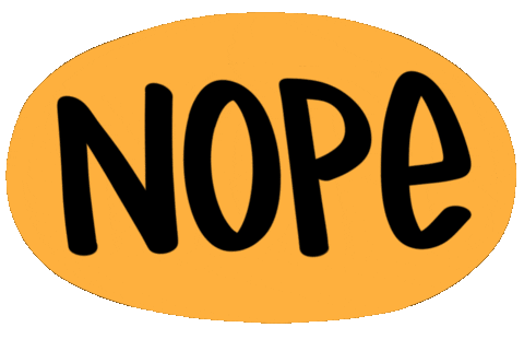 maripanz no nope no way hell no Sticker