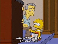 lisa simpson podium GIF