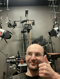 Face Glasses GIF by Alex Boya