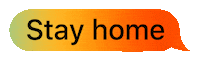 Stay Home All Day Sticker by Free & Easy