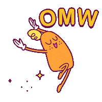 On My Way Run Sticker by ixel yav