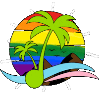 Long Beach Pride Sticker by Island Pitch - Do Cool Things the Right Way!®