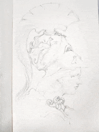 HaritonB art drawing athena minerva GIF