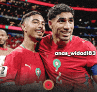 Achraf Hakimi Morocco GIF