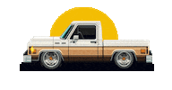 Chevy Truck Car Sticker by Spawk