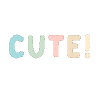 Text Words Sticker