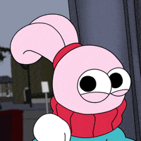 Globkins thinking smart clever big brain GIF