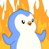 Penguin Laughing GIF by Pudgy Penguins