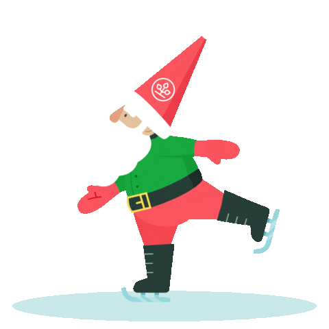 Figure Skating Christmas Sticker by AOK Niedersachsen