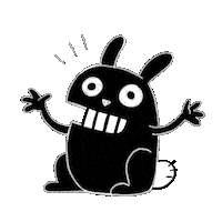 Happy Rabbit Sticker