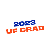 Orange Spring Sticker by UF J-School