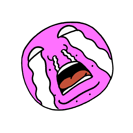 Sad Face Sticker