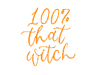 One Hundred Halloween Sticker