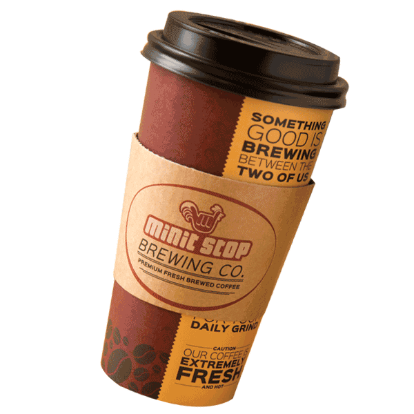 minitstophawaii yes coffee hungry yum Sticker