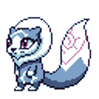 Elestrals snow winter adorable monster Sticker