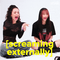 Excited Girl Group GIF by BuzzFeed