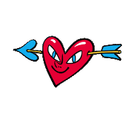 rcaxero love heart amor drawing Sticker