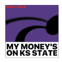 Kansas State Wildcats Sticker by Bovada