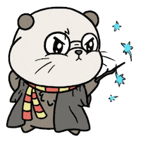 harry potter fall Sticker by Aminal Stickers