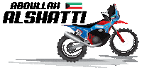 Motorcycle Dakar Sticker by SMD Graphics
