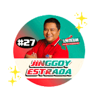 Jinggoy Estrada Cutie Sticker by Uniteam BBM-SARA