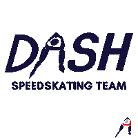 Ice Skating Logo Sticker by DASH Skating