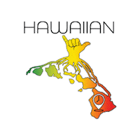 Hawaii Aloha Sticker by KAPU