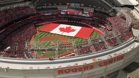 Proud Canadian GIF by Toronto Blue Jays