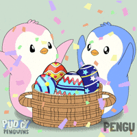 Easter Eggs Penguin GIF by Pudgy Penguins