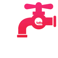 Tap Plumbing Sticker by TAFE Queensland