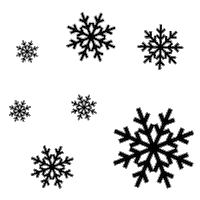 Snowflake Sticker by ver.di Jugend