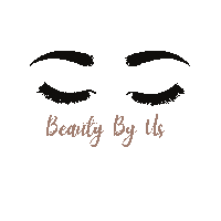 Beautybyus lashes brows beautybyus beauty by us Sticker